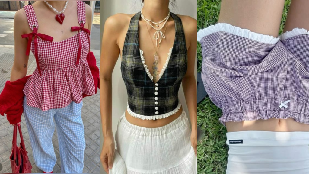 Plaid, Summer outfits, Ghingam, Spring 2025 fashion trends